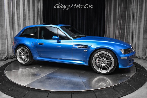 Used 2001 BMW Z3 M Coupe 5-Speed Manual Dinan S3 Exhaust Suspension Software Brembos Receipts for sale $87,800 at Chicago Motor Cars in West Chicago IL 60185 6