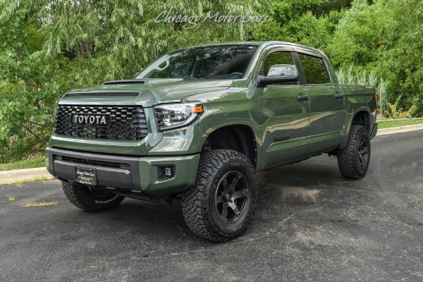 Used 2020 Toyota Tundra TRD Pro Leather Moonroof FUEL WHeels TRD Tuned FOX Suspension LOADED for sale $57,800 at Chicago Motor Cars in West Chicago IL 60185 2