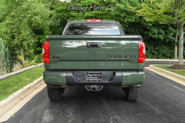Used 2020 Toyota Tundra TRD Pro Leather Moonroof FUEL WHeels TRD Tuned FOX Suspension LOADED for sale $57,800 at Chicago Motor Cars in West Chicago IL 60185 4