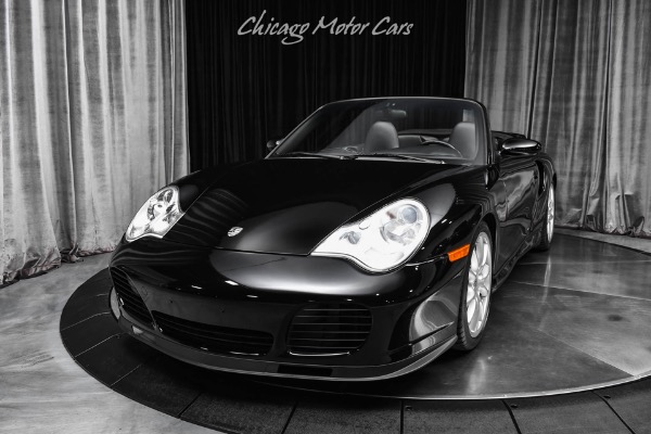 Used 2005 Porsche 911 Turbo S Cabriolet 6 Speed Manual Only 39k Miles Upgraded Exhaust for sale $125,800 at Chicago Motor Cars in West Chicago IL 60185 2