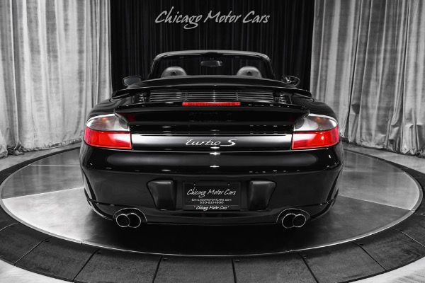 Used 2005 Porsche 911 Turbo S Cabriolet 6 Speed Manual Only 39k Miles Upgraded Exhaust for sale $125,800 at Chicago Motor Cars in West Chicago IL 60185 4
