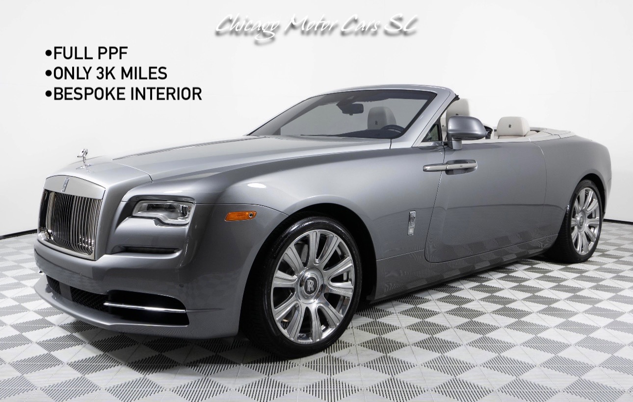 Used 2016 Rolls-Royce Dawn Only 3K Miles Full PPF Bespoke Interior Driver Assist Pkg Like New for sale Sold at Chicago Motor Cars in West Chicago IL 60185 1