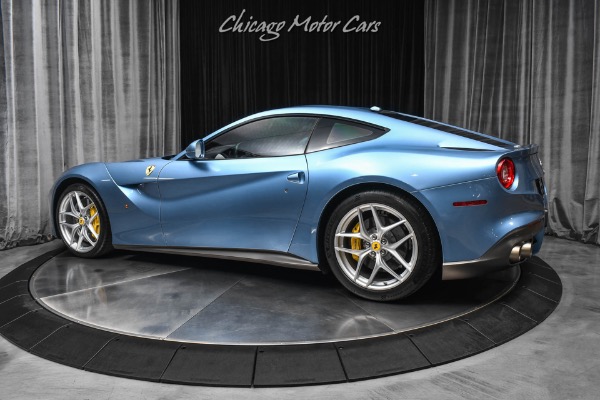 Used 2017 Ferrari F12 Berlinetta MSRP $440k+ Rare Azzuro California / Blue/Beige Leather Collector Quality for sale Sold at Chicago Motor Cars in West Chicago IL 60185 3