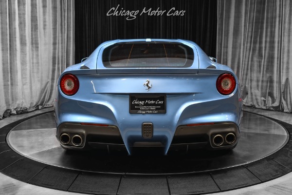 Used 2017 Ferrari F12 Berlinetta MSRP $440k+ Rare Azzuro California / Blue/Beige Leather Collector Quality for sale Sold at Chicago Motor Cars in West Chicago IL 60185 4