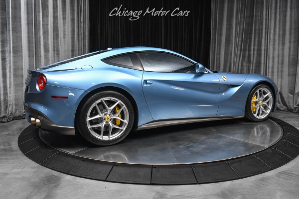 Used 2017 Ferrari F12 Berlinetta MSRP $440k+ Rare Azzuro California / Blue/Beige Leather Collector Quality for sale Sold at Chicago Motor Cars in West Chicago IL 60185 5