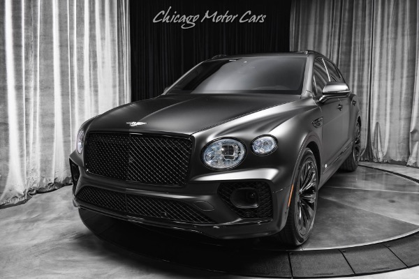 Used 2021 Bentley Bentayga V8 SUV First Edition Blackline Specification Full Stealth PPF LOADED for sale $119,800 at Chicago Motor Cars in West Chicago IL 60185 2
