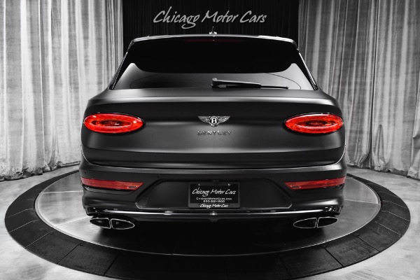 Used 2021 Bentley Bentayga V8 SUV First Edition Blackline Specification Full Stealth PPF LOADED for sale $119,800 at Chicago Motor Cars in West Chicago IL 60185 4