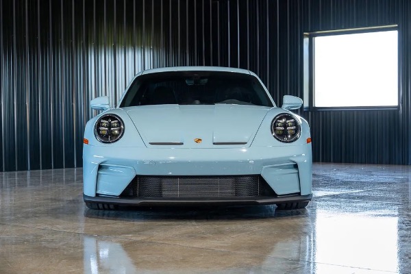 Used 2026 Porsche 911 GT3 Touring RARE PTS Meissen Blue ONLY 56 Miles 6-Spd Manual Bucket Seats for sale Sold at Chicago Motor Cars in West Chicago IL 60185 6