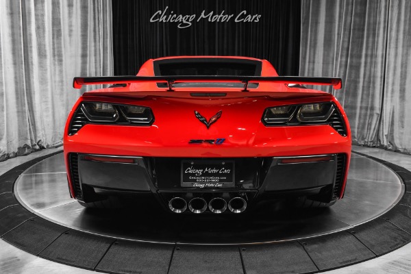 Used 2019 Chevrolet Corvette ZR1 Coupe Only 3K Miles 3ZR 7 Speed Manual Carbon Buckets LOADED for sale Sold at Chicago Motor Cars in West Chicago IL 60185 4