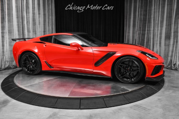 Used 2019 Chevrolet Corvette ZR1 Coupe Only 3K Miles 3ZR 7 Speed Manual Carbon Buckets LOADED for sale Sold at Chicago Motor Cars in West Chicago IL 60185 6