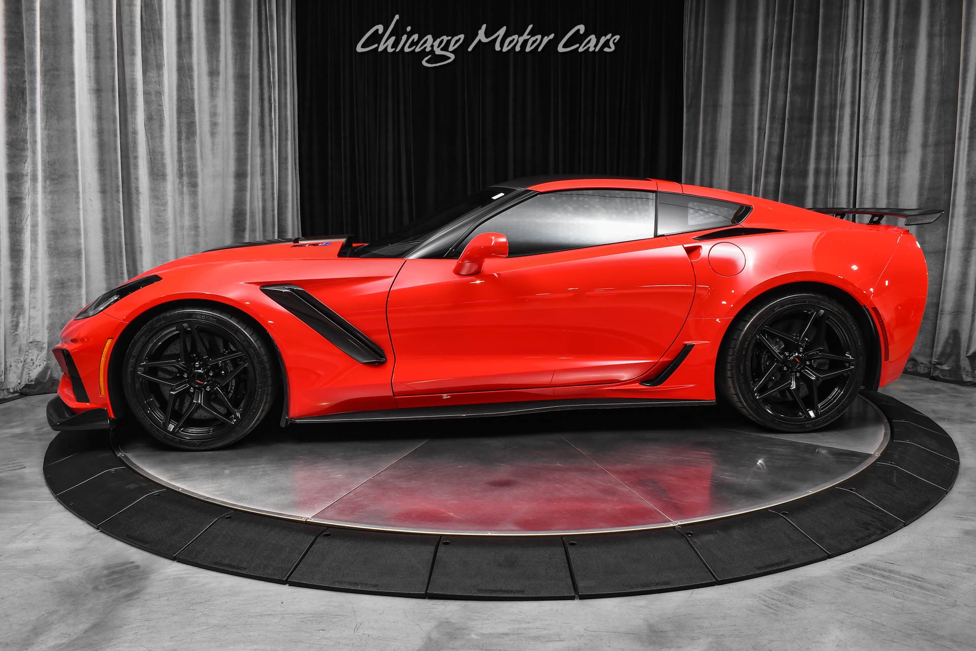 Used 2019 Chevrolet Corvette ZR1 Coupe Only 3K Miles 3ZR 7 Speed Manual Carbon Buckets LOADED for sale Sold at Chicago Motor Cars in West Chicago IL 60185 1