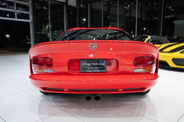 Used 1997 Dodge Viper GTS Coupe V10 8.0L 6 Speed Collector Quality 1 of 540 in Viper Red for sale $97,800 at Chicago Motor Cars in West Chicago IL 60185 3