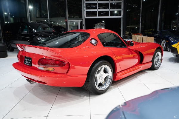 Used 1997 Dodge Viper GTS Coupe V10 8.0L 6 Speed Collector Quality 1 of 540 in Viper Red for sale $97,800 at Chicago Motor Cars in West Chicago IL 60185 4