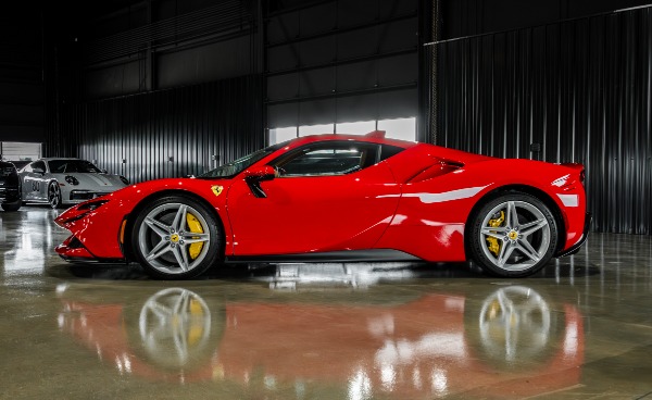 Used 2023 Ferrari SF90 Stradale 2023 Ferrari SF90 Stradale Rosso Corsa  986HP Plug-In Hybrid V8  2,036 Mile for sale Sold at Chicago Motor Cars in West Chicago IL 60185 4