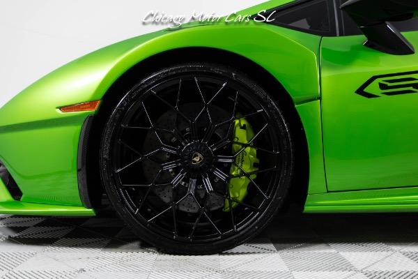Used 2023 Lamborghini Huracan STO Verde Selvans Full PPF Full Exterior Carbon Pack Sport Seats Front Lift for sale Sold at Chicago Motor Cars in West Chicago IL 60185 4