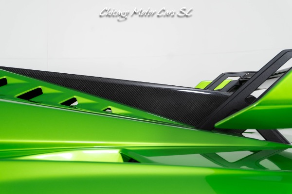 Used 2023 Lamborghini Huracan STO Verde Selvans Full PPF Full Exterior Carbon Pack Sport Seats Front Lift for sale Sold at Chicago Motor Cars in West Chicago IL 60185 6