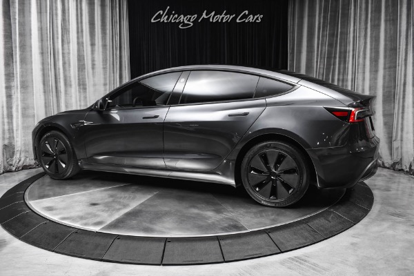 Used 2025 Tesla Model 3 Long Range RWD!  Full Self Driving Capable! Stealth Gray! for sale Sold at Chicago Motor Cars in West Chicago IL 60185 3
