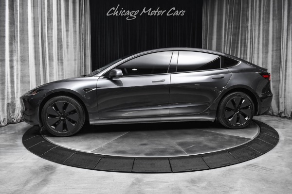 Used 2025 Tesla Model 3 Long Range RWD!  Full Self Driving Capable! Stealth Gray! for sale $38,800 at Chicago Motor Cars in West Chicago IL