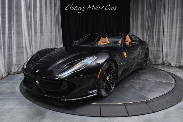 Used 2023 Ferrari 812 GTS Convertible Low Miles Cuoio Race Seats Carbon Loaded Lift Full PPF for sale Call for price at Chicago Motor Cars in West Chicago IL 60185 2