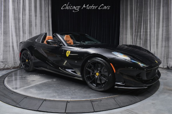 Used 2023 Ferrari 812 GTS Convertible Low Miles Cuoio Race Seats Carbon Loaded Lift Full PPF for sale Call for price at Chicago Motor Cars in West Chicago IL 60185 6