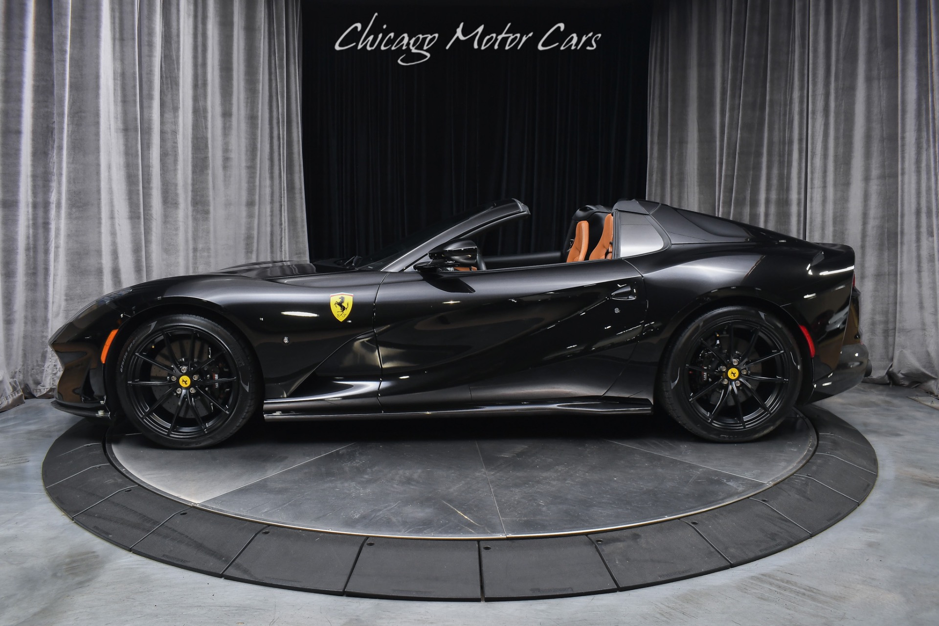 Used 2023 Ferrari 812 GTS Convertible Low Miles Cuoio Race Seats Carbon Loaded Lift Full PPF for sale Call for price at Chicago Motor Cars in West Chicago IL 60185 1