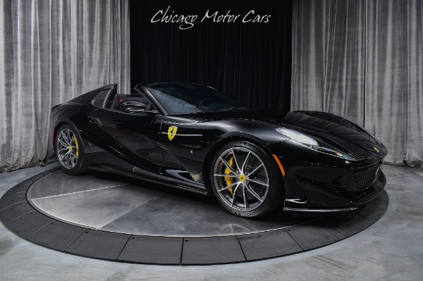 Used 2023 Ferrari 812 GTS Convertible Nero Carbon Race Seats Carbon Ext. Lift Full PPF for sale $969,800 at Chicago Motor Cars in West Chicago IL 60185 6