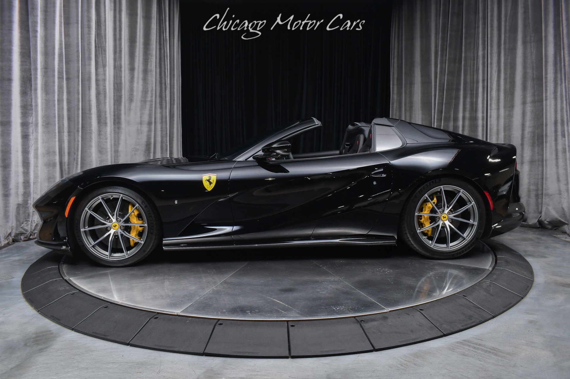 Used 2023 Ferrari 812 GTS Convertible Nero Carbon Race Seats Carbon Ext. Lift Full PPF for sale $969,800 at Chicago Motor Cars in West Chicago IL 60185 1