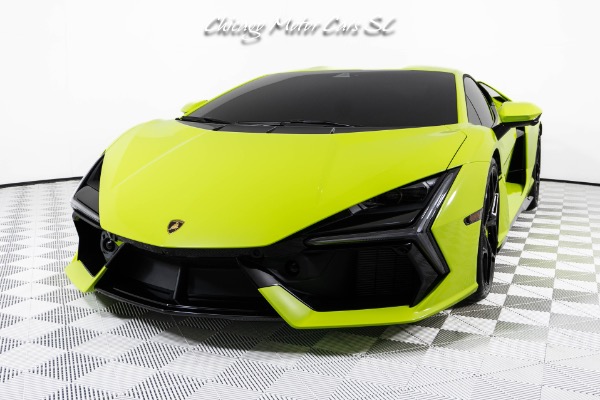 Used 2025 Lamborghini Revuelto Verde Scandal Sport Seats $749k+ MSRP Passenger Display for sale Sold at Chicago Motor Cars in West Chicago IL 60185 6
