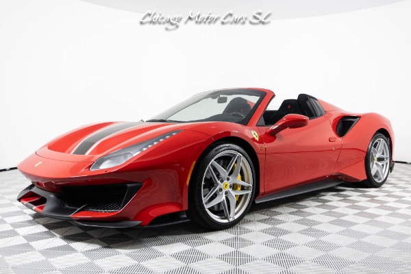 Used 2020 Ferrari 488 Pista Spider Hot Spec Only 6K Miles Front Lift Racing Livery Front PPF for sale $1,799,800 at Chicago Motor Cars in West Chicago IL 60185 2