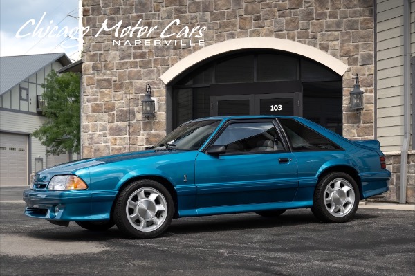 Used 1993 Ford Mustang SVT Cobra 1/4993 RARE 1/368 Gray Cloth COLLECTOR Quality ONLY 7k Miles for sale $119,800 at Chicago Motor Cars in West Chicago IL