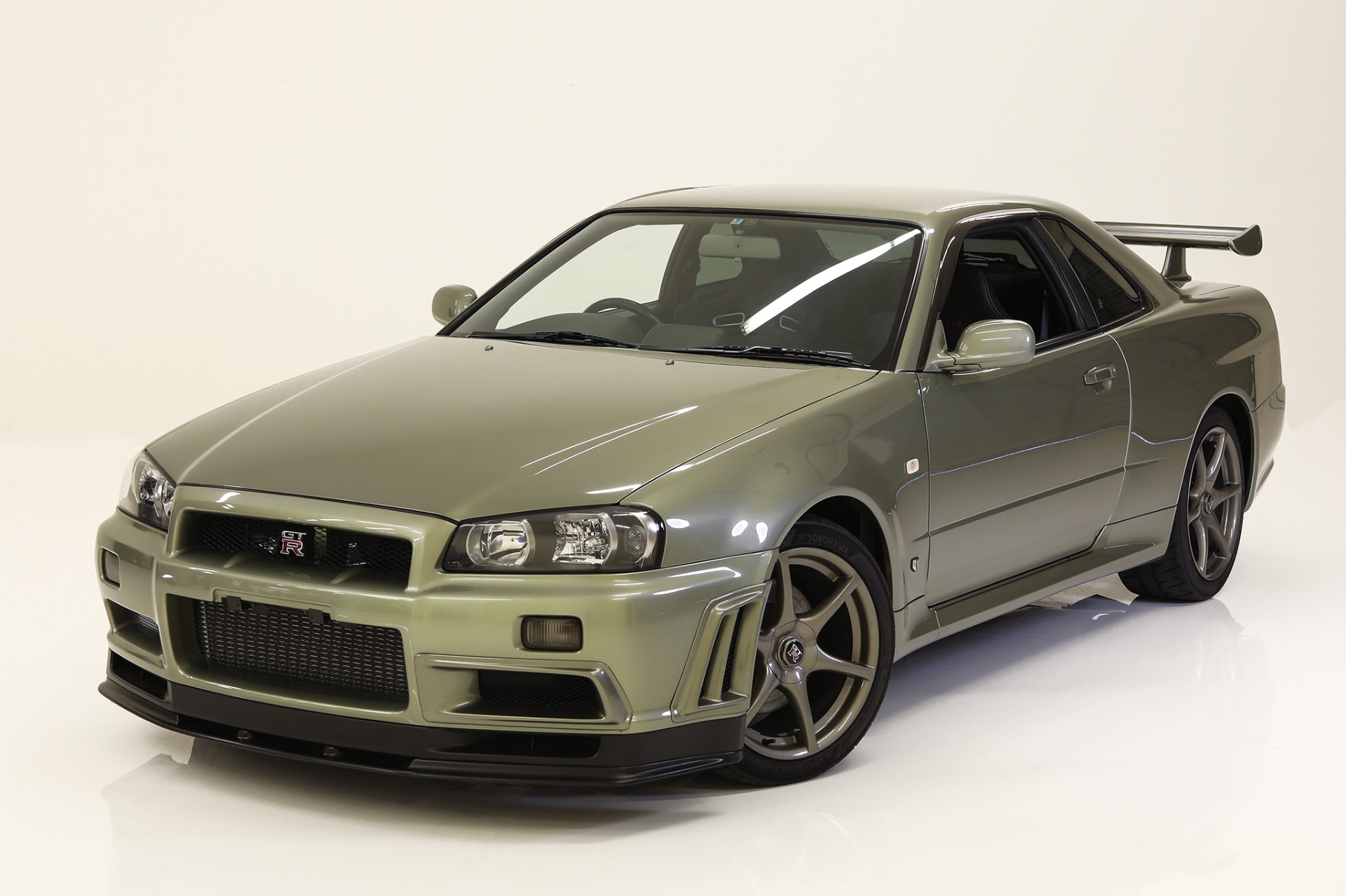 Used 2002 Nissan Skyline R34 GTR MSPEC Nur Millennium Jade 1 of