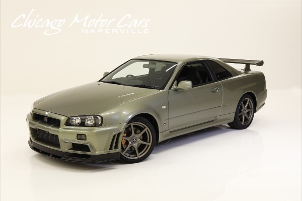 Used 2002 Nissan Skyline R34 GTR MSPEC Nur Millennium Jade 1 of