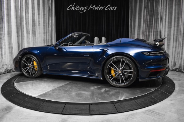 Used 2021 Porsche 911 Turbo S Convertible Only 10k Miles! Burmester High End Sound HARD LOADED! for sale $239,800 at Chicago Motor Cars in West Chicago IL 60185 3