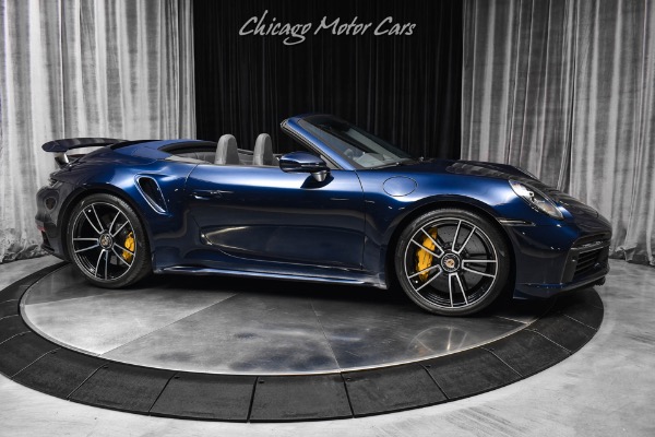 Used 2021 Porsche 911 Turbo S Convertible Only 10k Miles! Burmester High End Sound HARD LOADED! for sale $239,800 at Chicago Motor Cars in West Chicago IL 60185 6