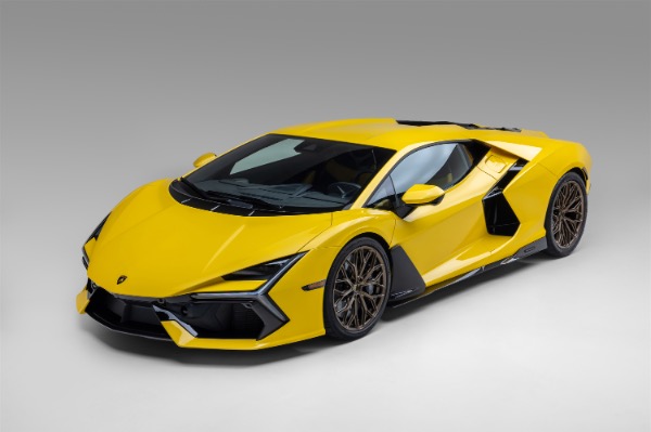 Used 2025 Lamborghini Revuelto Coupe Giallo Carbon Buckets Sonus Sound HIGH MSRP FULL PPF Gintani Exhaust for sale Sold at Chicago Motor Cars in West Chicago IL 60185 5