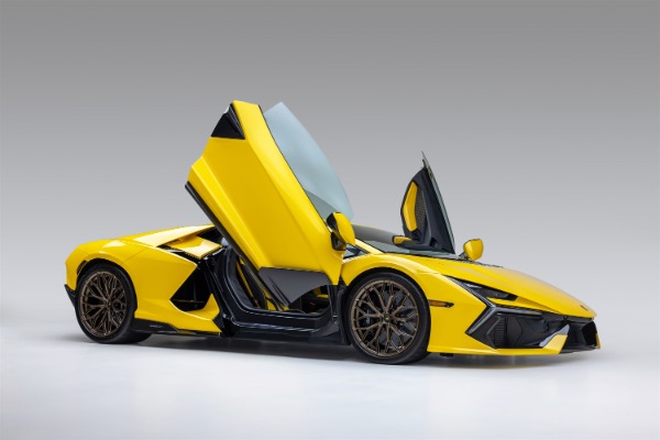 Used 2025 Lamborghini Revuelto Coupe Giallo Carbon Buckets Sonus Sound HIGH MSRP FULL PPF Gintani Exhaust for sale Sold at Chicago Motor Cars in West Chicago IL 60185 1