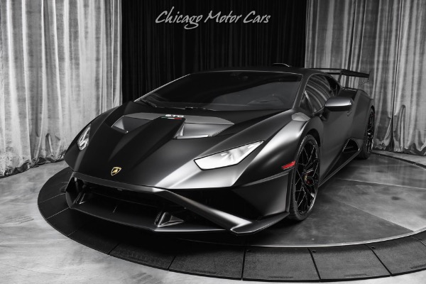 Used 2023 Lamborghini Huracan STO Axle Lifter Sportivo Interior Sport Seats Carbon Fiber Everywhere Satin PPF for sale Sold at Chicago Motor Cars in West Chicago IL 60185 2