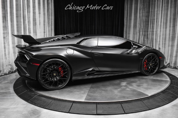 Used 2023 Lamborghini Huracan STO Axle Lifter Sportivo Interior Sport Seats Carbon Fiber Everywhere Satin PPF for sale Sold at Chicago Motor Cars in West Chicago IL 60185 5