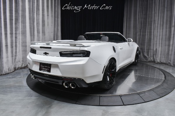 Used 2017 Chevrolet Camaro ZL1 Convertible Only 4K Miles Factory Exposed Carbon Hood Navi Touch Screen for sale $73,800 at Chicago Motor Cars in West Chicago IL 60185 5