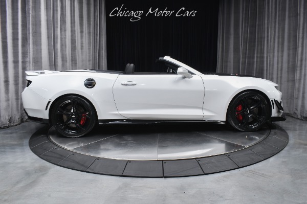 Used 2017 Chevrolet Camaro ZL1 Convertible Only 4K Miles Factory Exposed Carbon Hood Navi Touch Screen for sale $73,800 at Chicago Motor Cars in West Chicago IL 60185 6