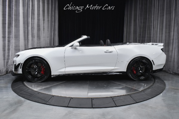 Used 2017 Chevrolet Camaro ZL1 Convertible Only 4K Miles Factory Exposed Carbon Hood Navi Touch Screen for sale $73,800 at Chicago Motor Cars in West Chicago IL