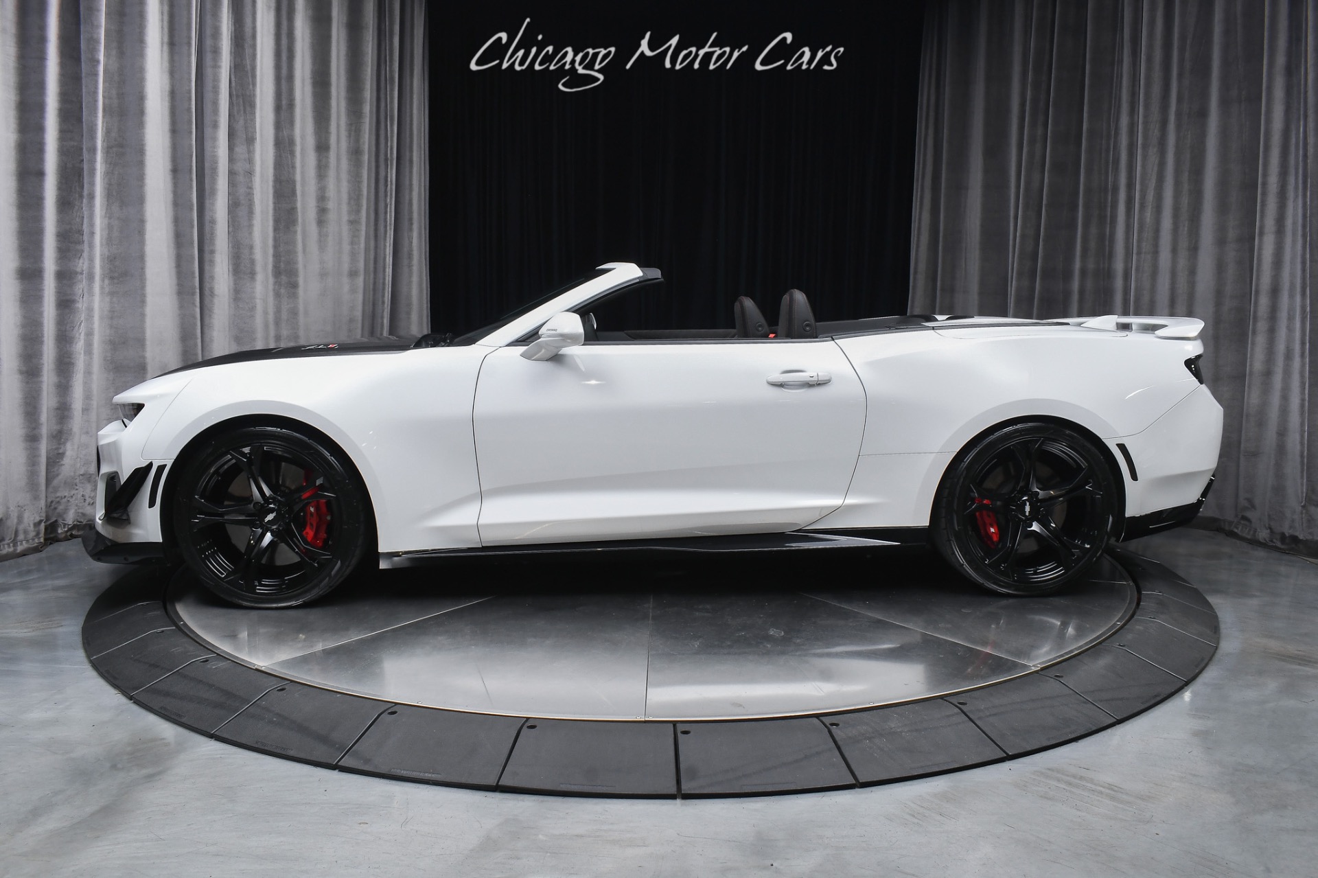 Used 2017 Chevrolet Camaro ZL1 Convertible Only 4K Miles Factory Exposed Carbon Hood Navi Touch Screen for sale $73,800 at Chicago Motor Cars in West Chicago IL 60185 1