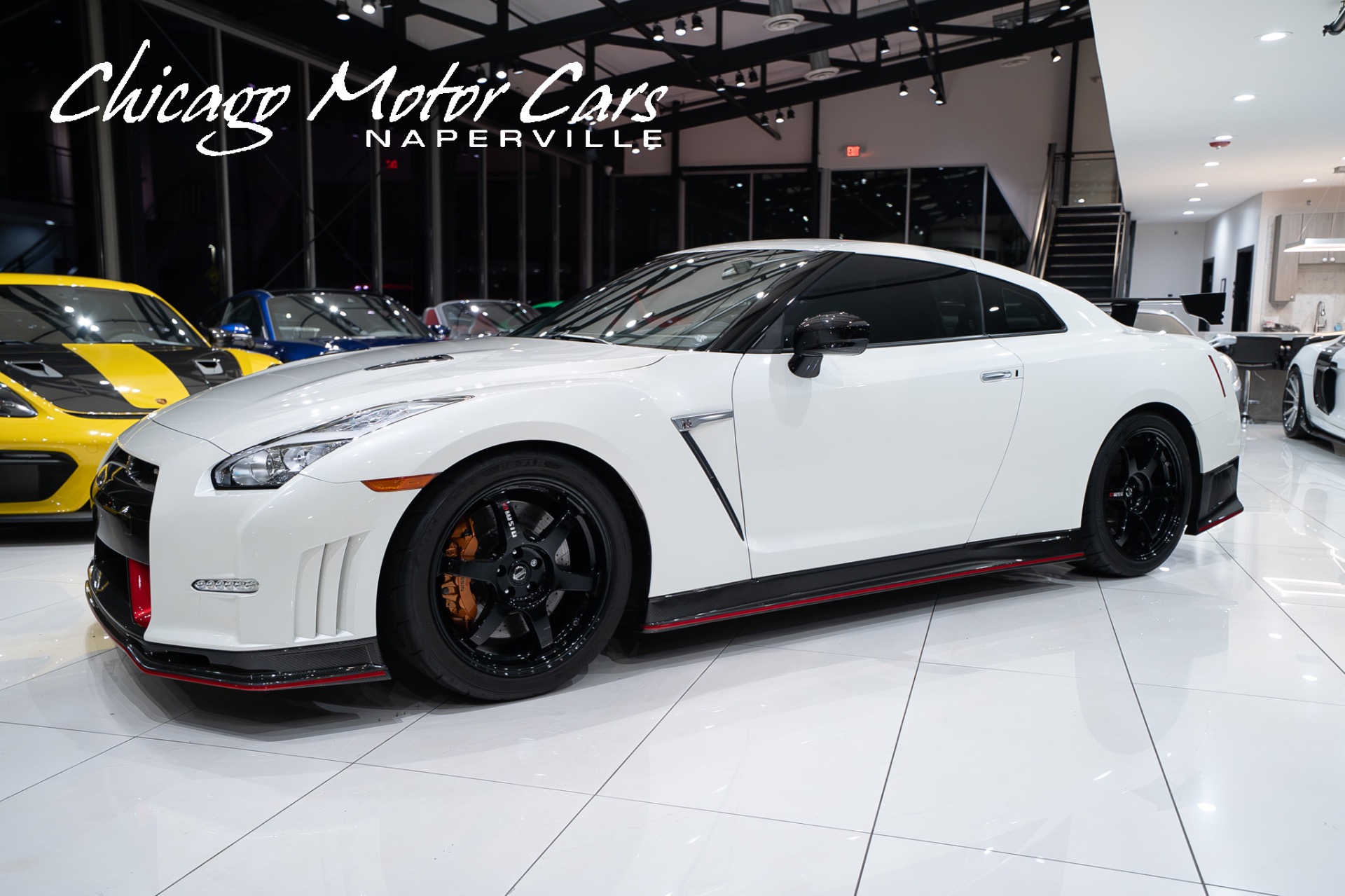 Used 2016 Nissan GT-R NISMO Full Paint Protection Film One Owner Collector Car Bone Stock for sale $239,800 at Chicago Motor Cars in West Chicago IL 60185 1