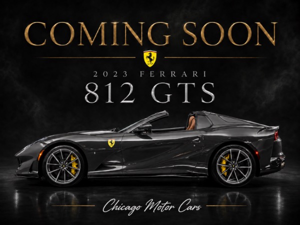 Used 2023 Ferrari 812 GTS for sale Sold at Chicago Motor Cars in West Chicago IL 60185 1