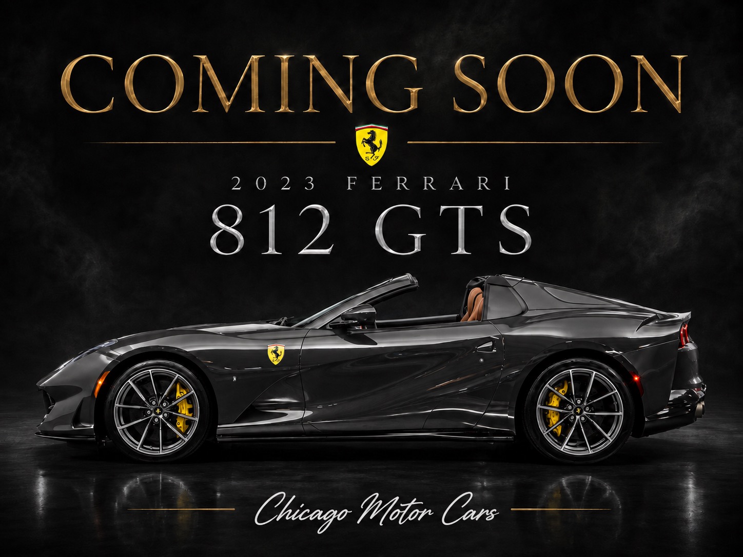 Used 2023 Ferrari 812 GTS for sale Sold at Chicago Motor Cars in West Chicago IL 60185 1