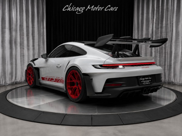 Used 2024 Porsche 911 GT3 RS Weissach Pkg! Pyro Red Magnesium Wheels! PCCBs! LOADED! 1K Miles! for sale $514,800 at Chicago Motor Cars in West Chicago IL 60185 2