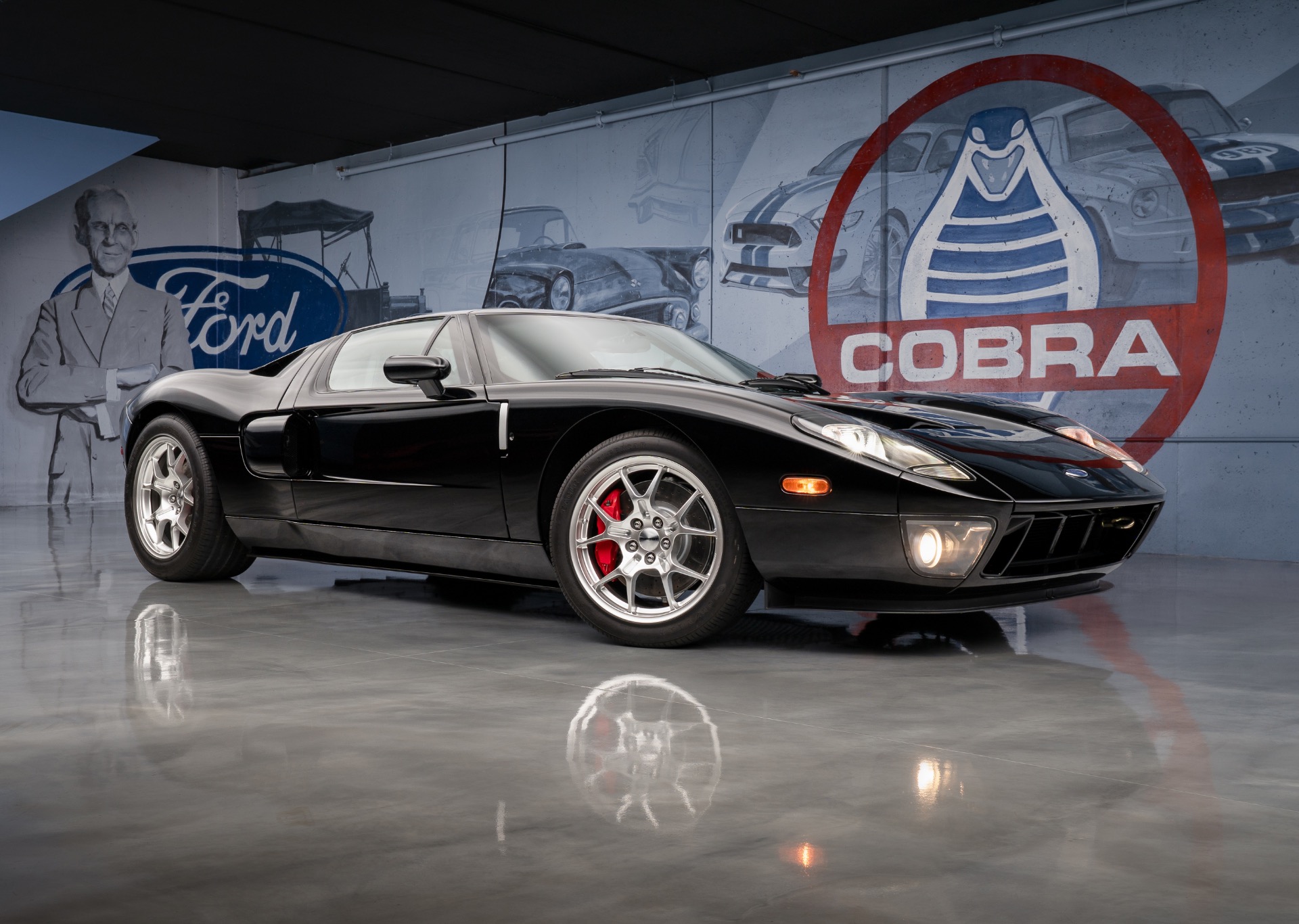 Used 2006 Ford GT Delivery Mile Black Stripe Delete The Ultimate Collector Quality Example for sale Call for price at Chicago Motor Cars in West Chicago IL 60185 1