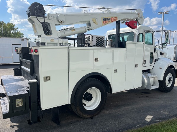 Used 2009 Peterbilt Service Truck W/ 10k Crane for sale Call for price at Chicago Motor Cars in West Chicago IL 60185 5