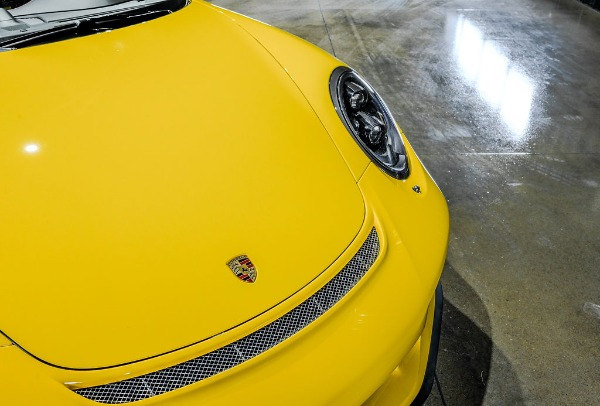 Used 2018 Porsche 911 GT3 Racing Yellow Full Buckets Front Axle Lift $171K MSRP for sale Sold at Chicago Motor Cars in West Chicago IL 60185 6