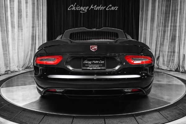 Used 2014 Dodge SRT Viper GTS Prefix Stroker 9.0L Xtreme Laguna Interior TA 1.0 Carbon Aero 6 Vent for sale Sold at Chicago Motor Cars in West Chicago IL 60185 4